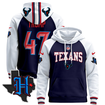 Men's Houston Texans 2024 Pullover Hoodie V3 - All Stitched