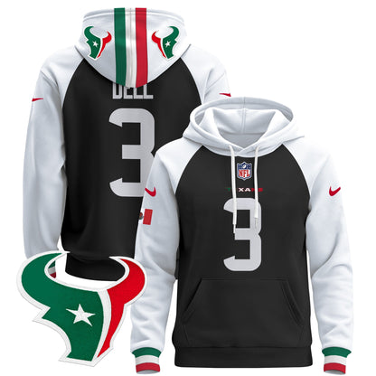 Men's Houston Texans Mexico 2024 Pullover Hoodie - All Stitched