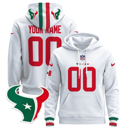 HOU Mexico 2024 Custom Pullover Hoodie