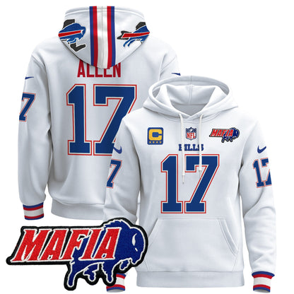 Men's Buffalo Bills 2024 Bills Mafia Patch Pullover Hoodie - All Stitched