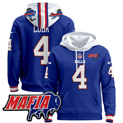 Men's Buffalo Bills 2024 Bills Mafia Patch Pullover Hoodie - All Stitched