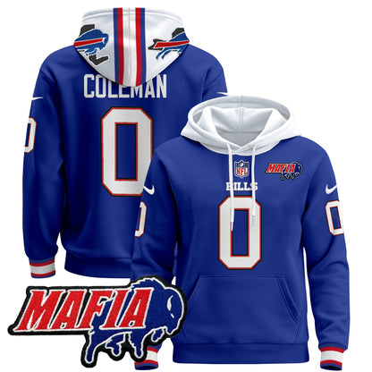 Men's Buffalo Bills 2024 Bills Mafia Patch Pullover Hoodie - All Stitched
