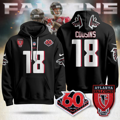 ATL 60th Season Pullover Custom Hoodie - All Stitched