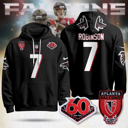 ATL 60th Season Pullover Custom Hoodie - All Stitched