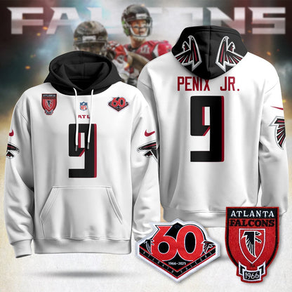 ATL 60th Season Pullover Custom Hoodie - All Stitched