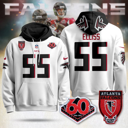 ATL 60th Season Pullover Custom Hoodie - All Stitched
