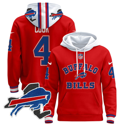 Men's Buffalo Bills 2024 Pullover Hoodie V4 - All Stitched