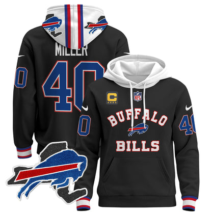 Men's Buffalo Bills 2024 Pullover Hoodie V4 - All Stitched