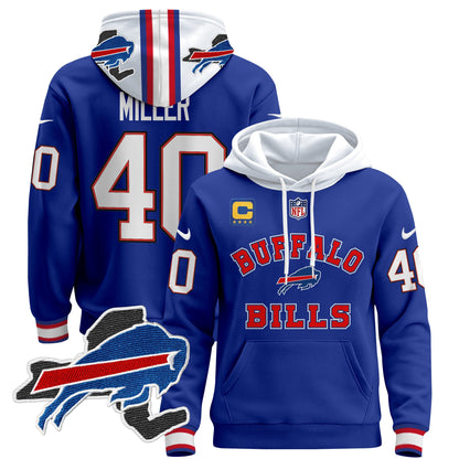 Men's Buffalo Bills 2024 Pullover Hoodie V4 - All Stitched
