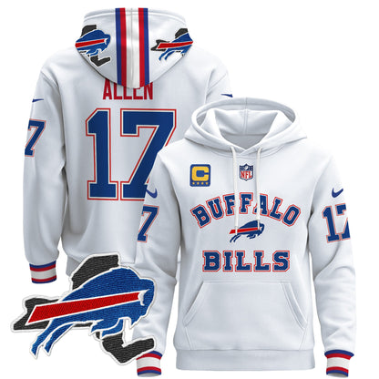 Men's Buffalo Bills 2024 Pullover Hoodie V4 - All Stitched