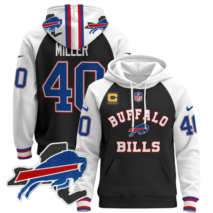 Men's Buffalo Bills 2024 Pullover Hoodie V4 - All Stitched
