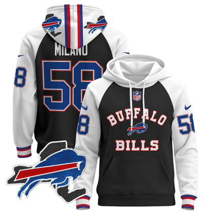 Men's Buffalo Bills 2024 Pullover Hoodie V4 - All Stitched