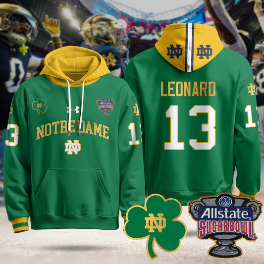 ND Allstate Sugar Bowl Hoodie - All Stitched