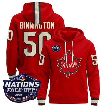 Men's Canada 4 Nations Face-Off 2025 Pullover Hoodie - All Stitched