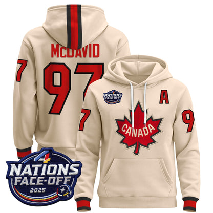 Men's Canada 4 Nations Face-Off 2025 Pullover Hoodie - All Stitched