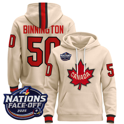 Men's Canada 4 Nations Face-Off 2025 Pullover Hoodie - All Stitched