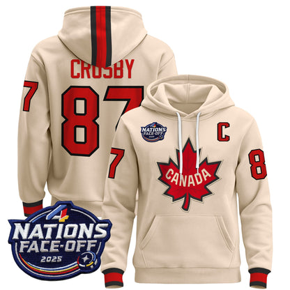 Men's Canada 4 Nations Face-Off 2025 Pullover Hoodie - All Stitched