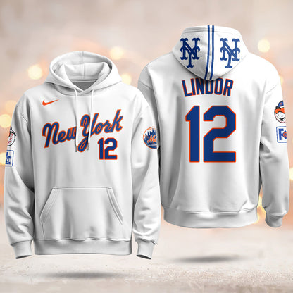 New York Mets Blue Road 2025 Hoodie - All Stitched