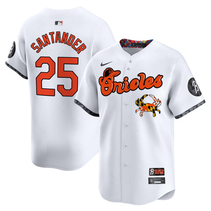 Men's Baltimore Orioles Maryland Blue Crab Vapor Premier Limited Jersey - All Stitched