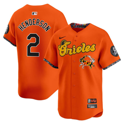 Men's Baltimore Orioles Maryland Blue Crab Vapor Premier Limited Jersey - All Stitched