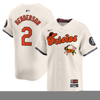 Men's Baltimore Orioles Maryland Blue Crab Vapor Premier Limited Jersey - All Stitched