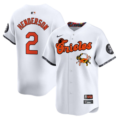 Men's Baltimore Orioles Maryland Blue Crab Vapor Premier Limited Jersey - All Stitched