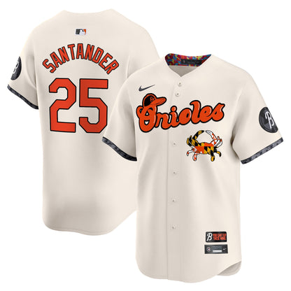 Men's Baltimore Orioles Maryland Blue Crab Vapor Premier Limited Jersey - All Stitched