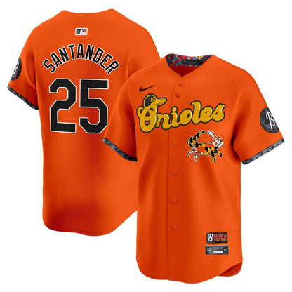 Men's Baltimore Orioles Maryland Blue Crab Vapor Premier Limited Jersey - All Stitched