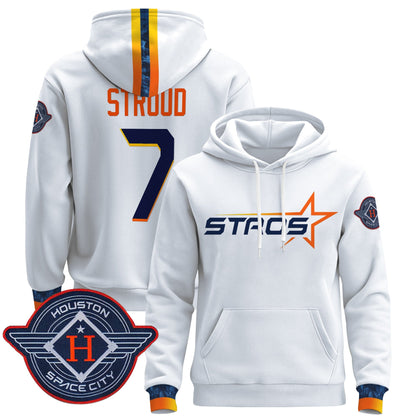 Men's Houston Astros 2025 City Connect Pullover Hoodie - All Stitched