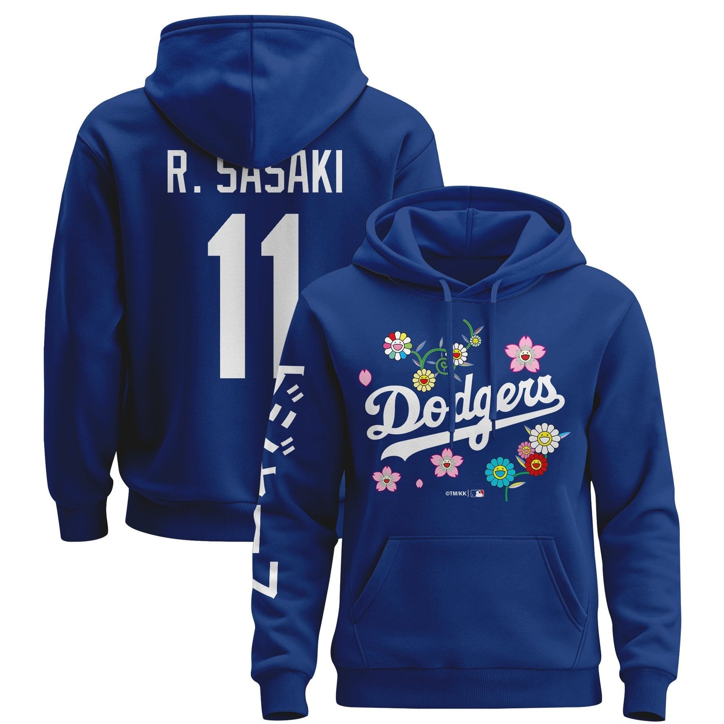 Men's Dodgers x Takashi Murakami 2025 Pullover Hoodie - Stitched
