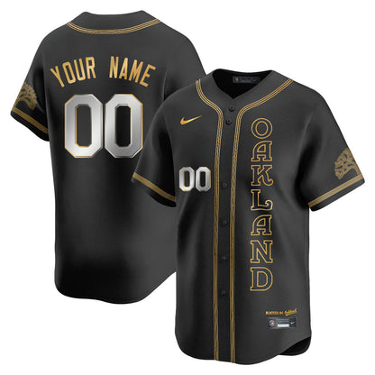 Custom Name/Gender Oakland Athletics City Connect Concept Jersey - All Stitched