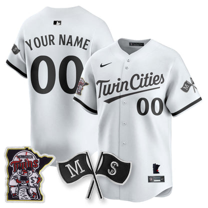 Custom Name/Gender Minnesota Twins Alternate Limited Jersey - All Stitched