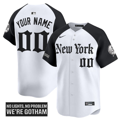 New York Yankees 'Gothic Legacy Edition' Vapor Premier Limited Custom Jersey - All Stitched