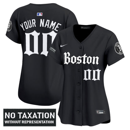 Boston Red Sox 'Retro Newspaper Edition' Vapor Premier Limited Custom Jersey - All Stitched