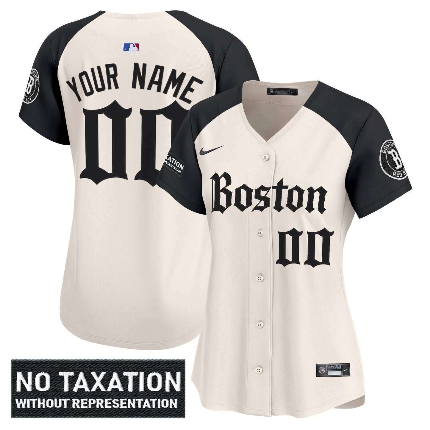 Boston Red Sox 'Retro Newspaper Edition' Vapor Premier Limited Custom Jersey - All Stitched