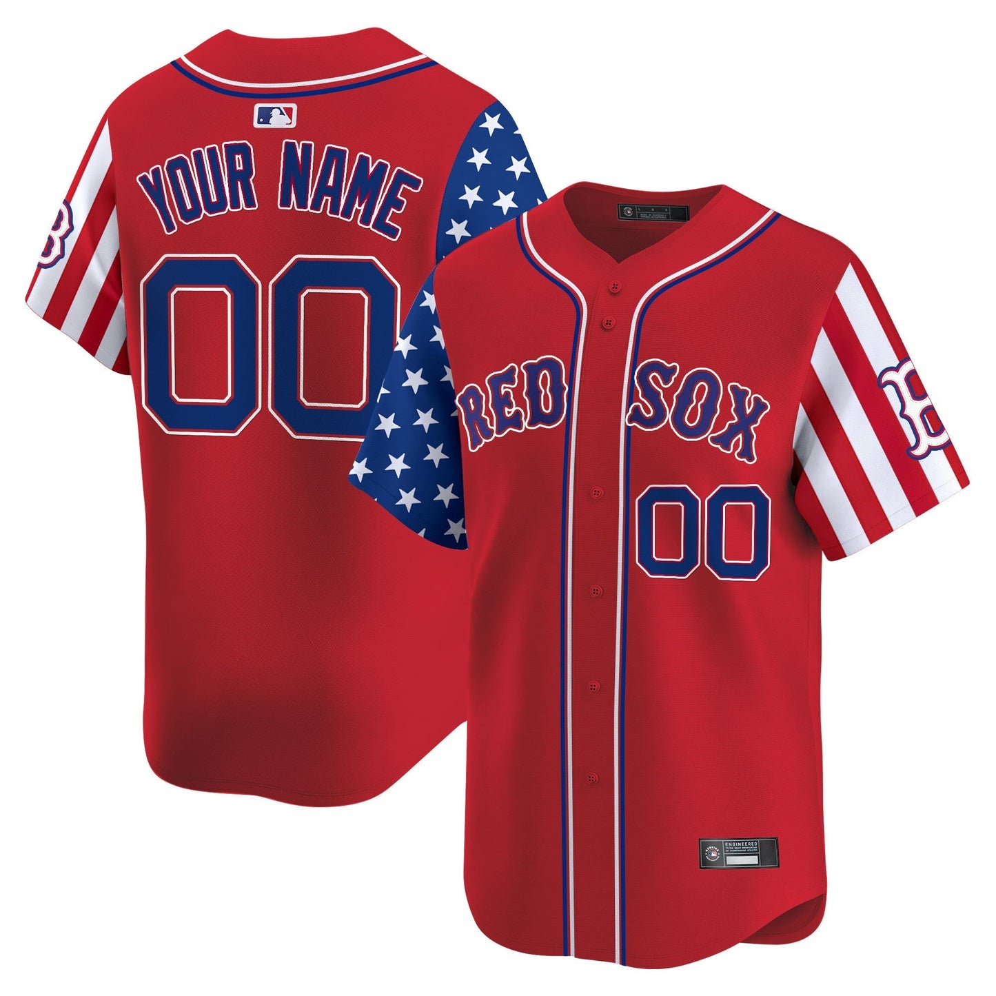 Boston Red Sox 2025 Memorial Day Vapor Premier Limited Custom Jersey - All Stitched