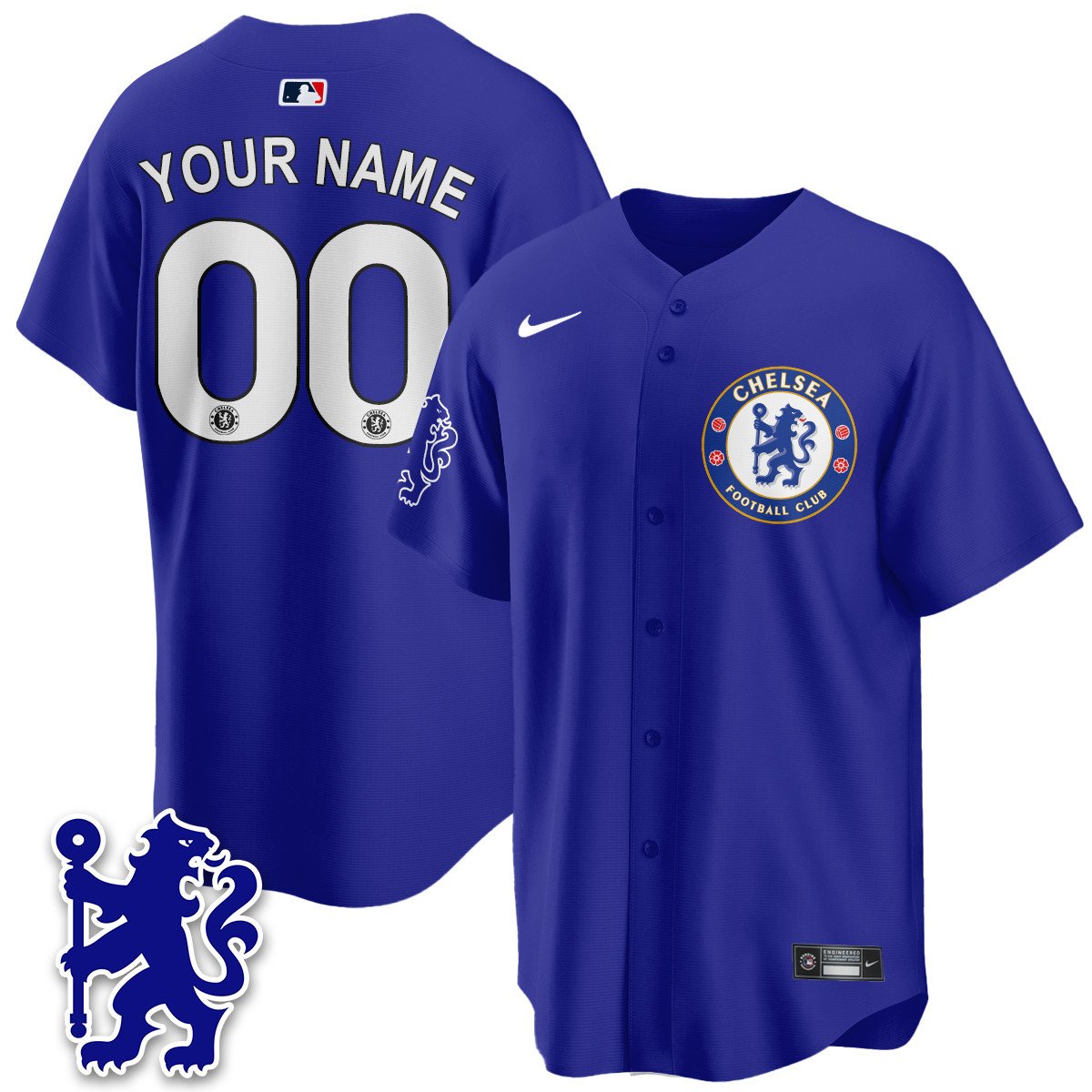 Chelsea 2025 Soccer x Baseball Limited Custom Jersey - All Stitched