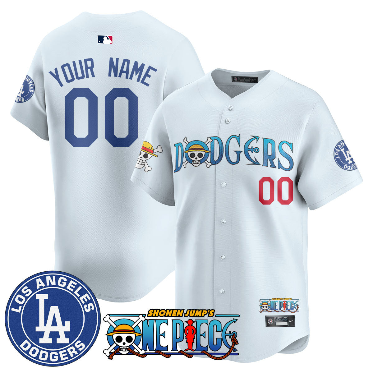 Custom Gender/Name Los Angeles Dodgers OP 2025 Limited Jersey - All Stitched