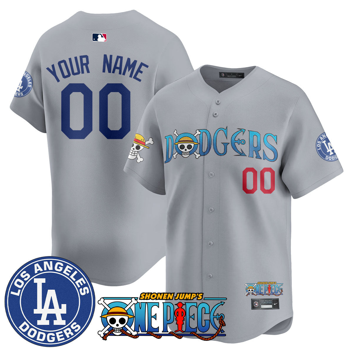 Custom Gender/Name Los Angeles Dodgers OP 2025 Limited Jersey - All Stitched