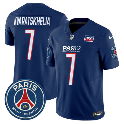 Men's Paris Saint-Germain 2025 Soccer x Football Vapor Limited Jersey - Stitched