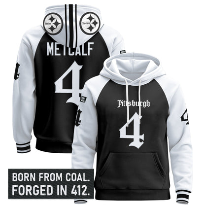 Men's Pittsburgh Steelers 'Gothic Steel City Edition' Pullover Hoodie - All Stitched