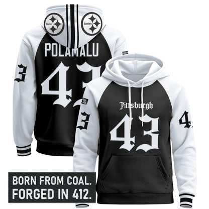 Men's Pittsburgh Steelers 'Gothic Steel City Edition' Pullover Hoodie - All Stitched