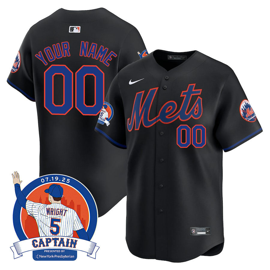 Men's New York Mets David Wright "Mets Legend" Jersey - All Stitched