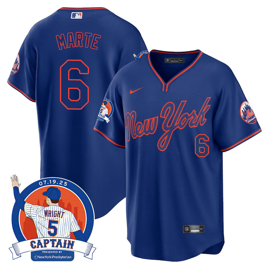 Men's New York Mets David Wright "Mets Legend" Jersey - All Stitched