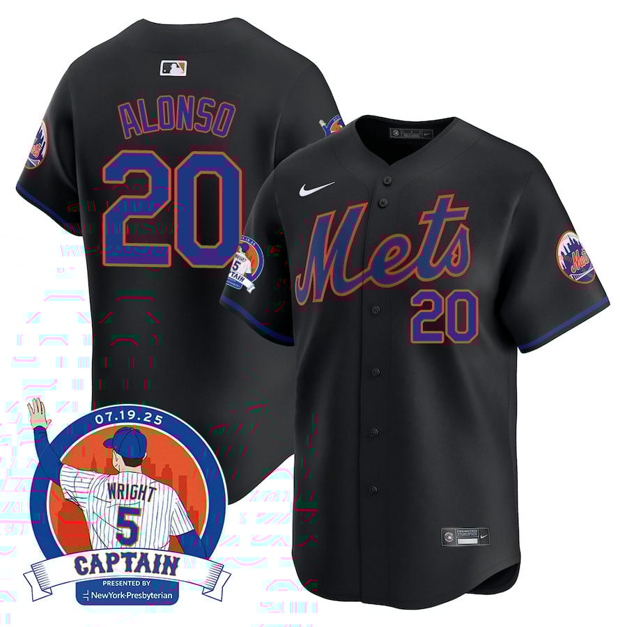 Men's New York Mets David Wright "Mets Legend" Jersey - All Stitched
