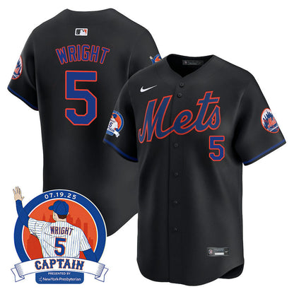 Men's New York Mets David Wright "Mets Legend" Jersey - All Stitched
