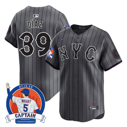 Men's New York Mets David Wright "Mets Legend" Jersey - All Stitched