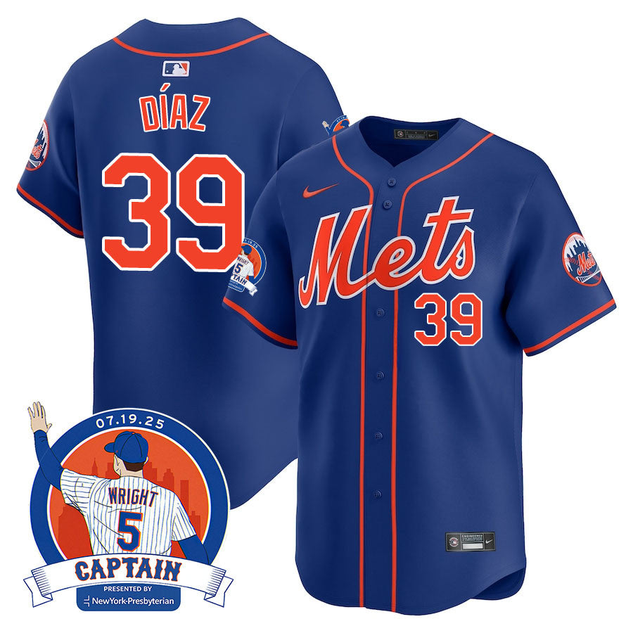 Men's New York Mets David Wright "Mets Legend" Jersey - All Stitched
