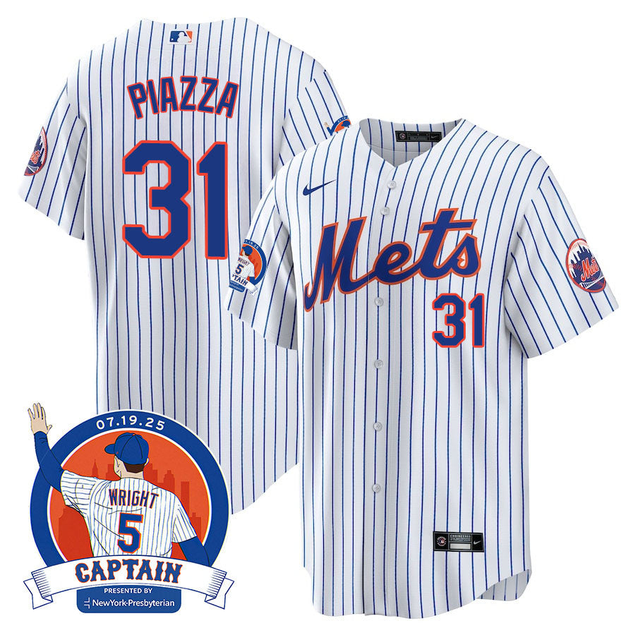 Men's New York Mets David Wright "Mets Legend" Jersey - All Stitched