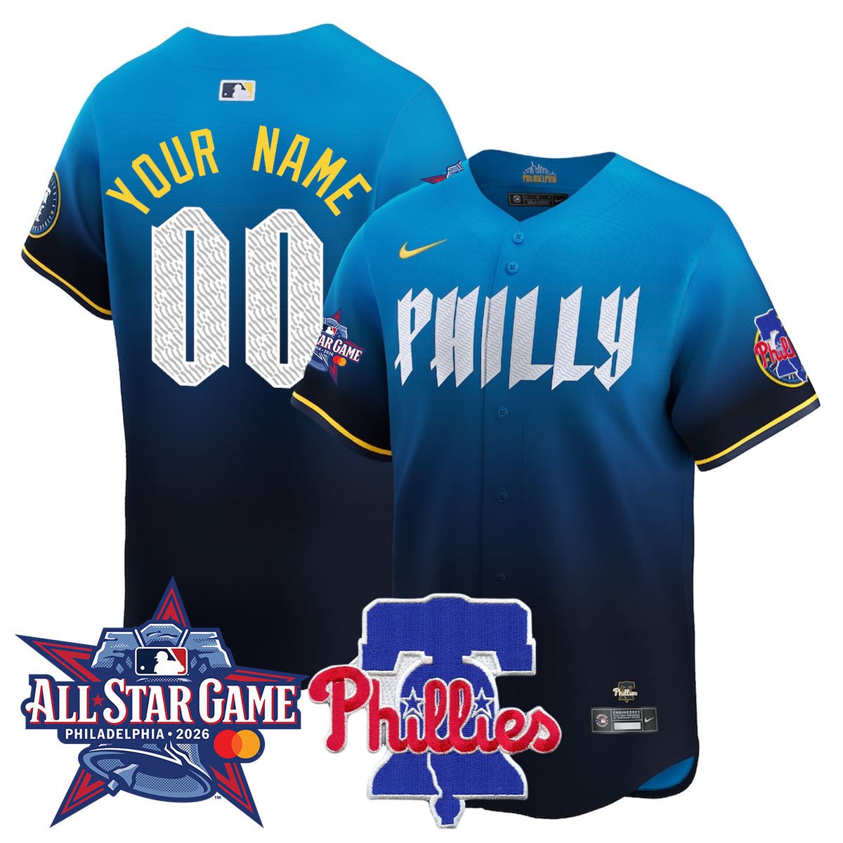 Philadelphia Phillies 2026 MLB All-Star Custom Jersey - All Stitched